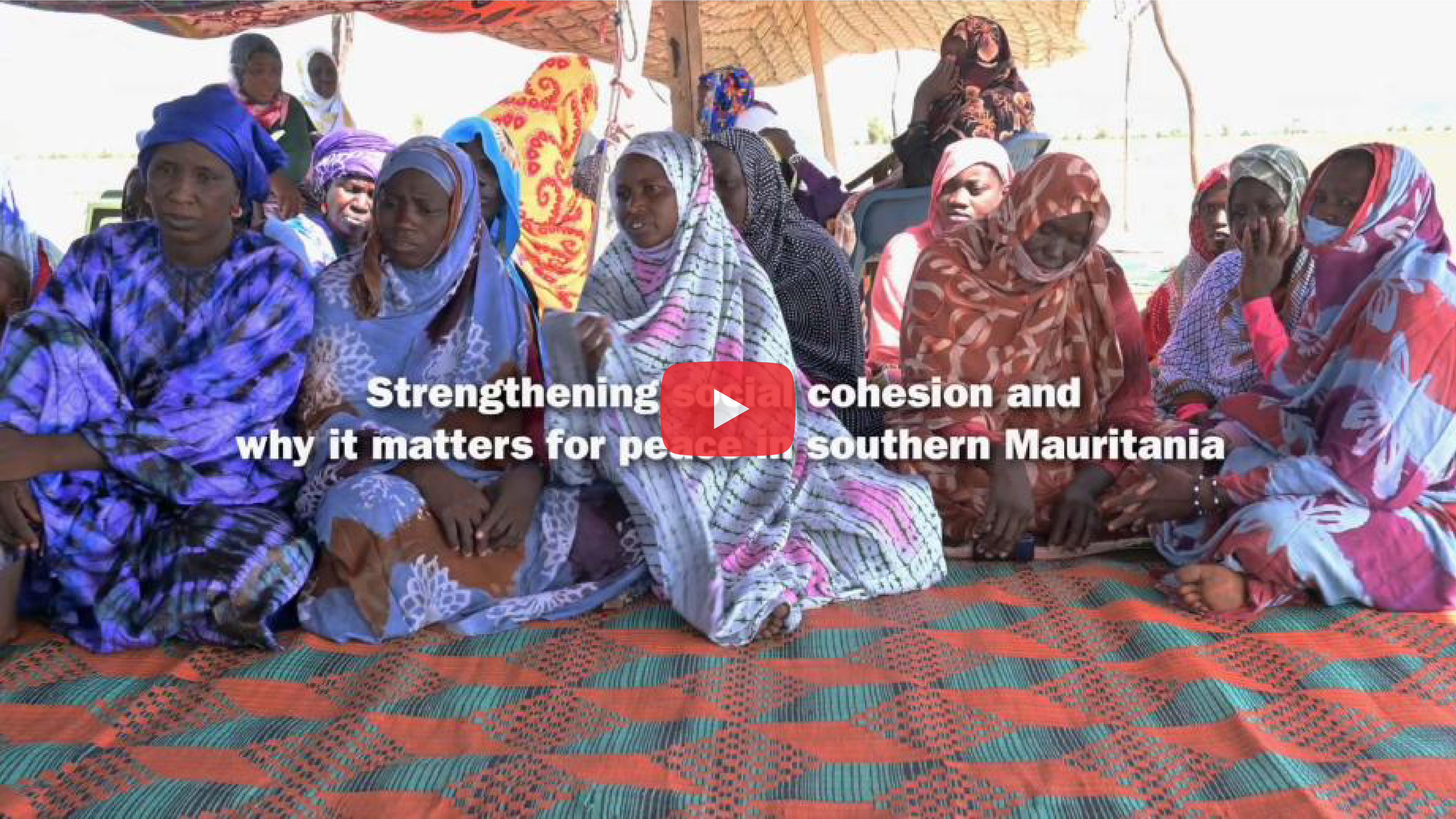 New SIPRI film highlights social cohesion and resilience in Mauritania
