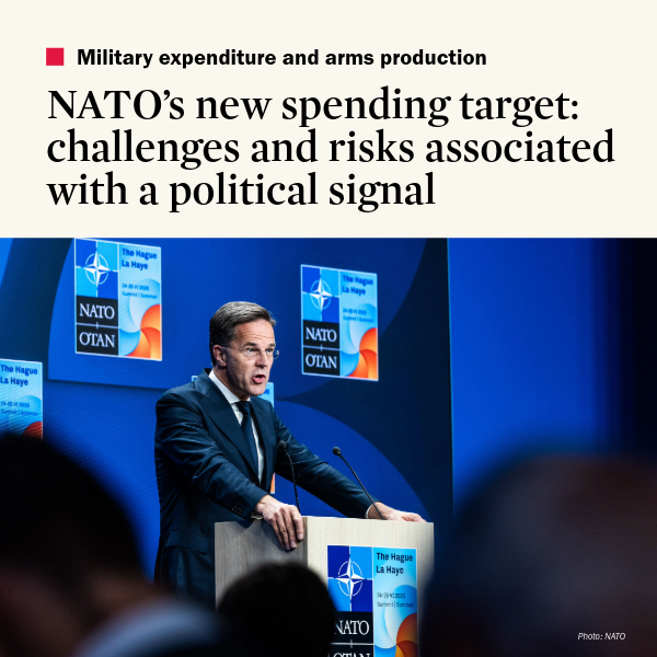 NATO’s new spending target: challenges and risks associated with a political signal