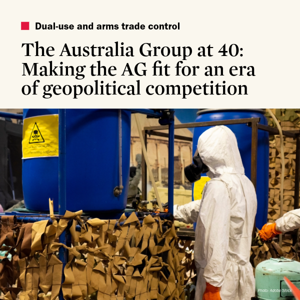 The Australia Group at 40