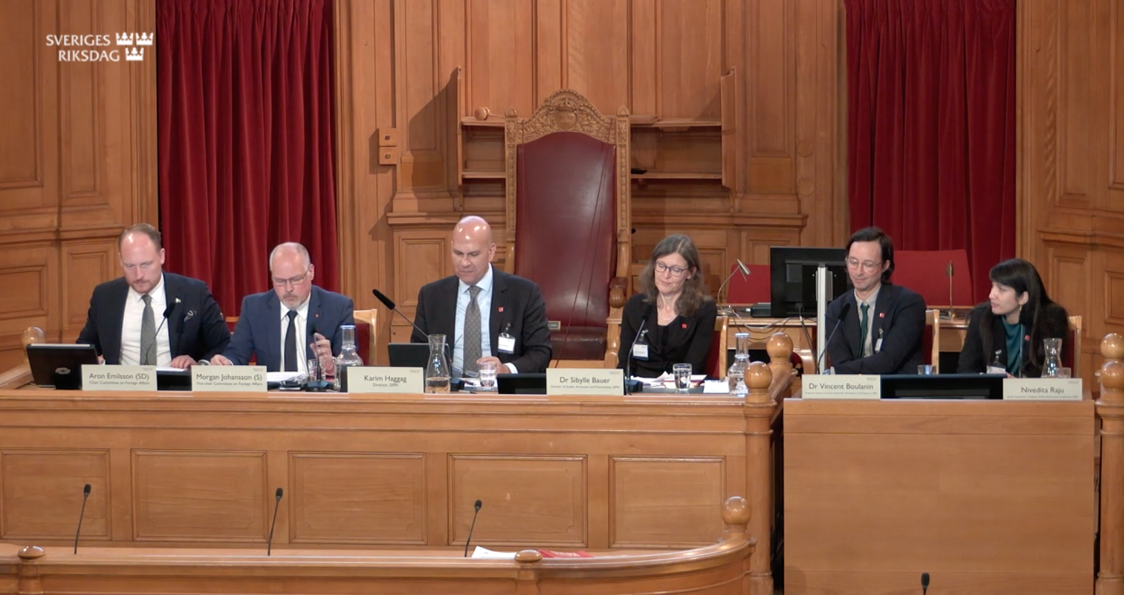SIPRI celebrates 60th anniversary with SIPRI Yearbook launch at the Swedish Parliament